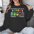 Battery Life Of a Paraprofessional Para Teacher Life Unisex Sweatshirt, funny design Battery Life Of a Paraprofessional Para Teacher Life Unisex Sweatshirt, funny design