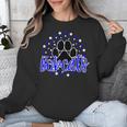 Blue Bobcats School Spirit Coquette Bow Mascot Teacher Unisex Sweatshirt, funny design Blue Bobcats School Spirit Coquette Bow Mascot Teacher Unisex Sweatshirt, funny design