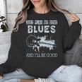 Blues Music Band Lover Vintage Guitar Teacher Blues Unisex Sweatshirt, funny design Blues Music Band Lover Vintage Guitar Teacher Blues Unisex Sweatshirt, funny design