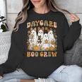 Boo Crew Daycare Teacher Matching Halloween Costume Ghost Unisex Sweatshirt, funny design