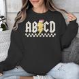Boys Girls Teachers ABCD Rock Graphic Back To School Class Unisex Sweatshirt, funny design Boys Girls Teachers ABCD Rock Graphic Back To School Class Unisex Sweatshirt, funny design