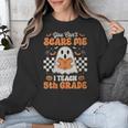 You Can't Scare Me I Teach 5th Grade Retro Teacher Halloween Unisex Sweatshirt, funny design You Can't Scare Me I Teach 5th Grade Retro Teacher Halloween Unisex Sweatshirt, funny design