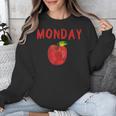 Caterpillar Friday Fruit Kindergarten Teacher Men Women Kids Unisex Sweatshirt, funny design Caterpillar Friday Fruit Kindergarten Teacher Men Women Kids Unisex Sweatshirt, funny design