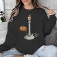 Chemistry Burner Science Lover Biology Chemistry Teacher Unisex Sweatshirt, Science Teacher Gifts, funny design