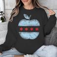 Chicago Flag Teacher School Cute Unisex Sweatshirt, funny design Chicago Flag Teacher School Cute Unisex Sweatshirt, funny design