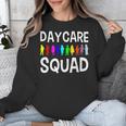 Childcare Daycare Squad Daycare Teacher Men Women Unisex Sweatshirt, funny design