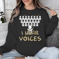 Choir Teacher Shirt I Hear Voices Chorister Tee Unisex Sweatshirt, funny design Choir Teacher Shirt I Hear Voices Chorister Tee Unisex Sweatshirt, funny design