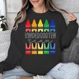 Colorful Crayon Kindergarten Team Tee For Teachers Students Men Women Kids Unisex Sweatshirt, funny design Colorful Crayon Kindergarten Team Tee For Teachers Students Men Women Kids Unisex Sweatshirt, funny design