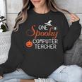 Computer Teacher Halloween Spooky Men Women Kids Unisex Sweatshirt, funny design Computer Teacher Halloween Spooky Men Women Kids Unisex Sweatshirt, funny design