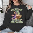 All The Cool Dragons Are Reading Dragon Teacher Unisex Sweatshirt, funny design All The Cool Dragons Are Reading Dragon Teacher Unisex Sweatshirt, funny design