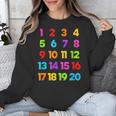 Counting 1-10 Learn To Count Number School Kids Teacher Unisex Sweatshirt, funny design