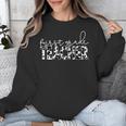 Cow Print For Elementary School First Grade Teachers Unisex Sweatshirt, First Grade Teacher Gifts, funny design Cow Print For Elementary School First Grade Teachers Unisex Sweatshirt, First Grade Teacher Gifts, funny design