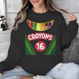 Crayon Box Fun Teacher Student Crayon Squad Halloween 2023 Unisex Sweatshirt, funny design Crayon Box Fun Teacher Student Crayon Squad Halloween 2023 Unisex Sweatshirt, funny design