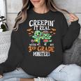 Creepin It Real Monster School 3rd Grade Teacher Halloween Unisex Sweatshirt, funny design Creepin It Real Monster School 3rd Grade Teacher Halloween Unisex Sweatshirt, funny design