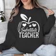 Cute Substitute Teacher Appreciation Men Women Unisex Sweatshirt, funny design