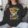 Dinosaurs Didn't Read Now They Are Extinct Reading Teacher Unisex Sweatshirt, funny design Dinosaurs Didn't Read Now They Are Extinct Reading Teacher Unisex Sweatshirt, funny design