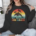 Dolphin Second Grade Back To School Teacher Student Unisex Sweatshirt, funny design Dolphin Second Grade Back To School Teacher Student Unisex Sweatshirt, funny design