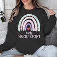 Early Headstart Cute Retro Rainbow Teachers Unisex Sweatshirt, funny design Early Headstart Cute Retro Rainbow Teachers Unisex Sweatshirt, funny design