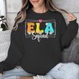 ELA Squad Teacher Back To School English Language Arts Unisex Sweatshirt, English Teacher Gifts, funny design ELA Squad Teacher Back To School English Language Arts Unisex Sweatshirt, English Teacher Gifts, funny design