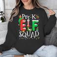 Elf Squad Pre-k Teacher Christmas Child Xmas Unisex Sweatshirt, funny design