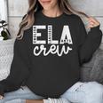 English Language Art Teacher Crew ELA Squad English Teacher Unisex Sweatshirt, English Teacher Gifts, funny design English Language Art Teacher Crew ELA Squad English Teacher Unisex Sweatshirt, English Teacher Gifts, funny design