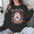 Espooky Vibes Maestra Halloween Spanish Mexican Teacher Unisex Sweatshirt, funny design Espooky Vibes Maestra Halloween Spanish Mexican Teacher Unisex Sweatshirt, funny design