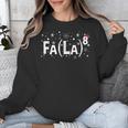 Fa La 8 Shirt Math Teacher Christmas Unisex Sweatshirt, funny design Fa La 8 Shirt Math Teacher Christmas Unisex Sweatshirt, funny design