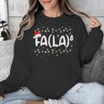 FA LA8 Christmas Santa Fa La Math Teacher Men Women Unisex Sweatshirt, funny design FA LA8 Christmas Santa Fa La Math Teacher Men Women Unisex Sweatshirt, funny design