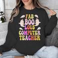 Faboolous COMPUTER TEACHER Costume This Is My Spooky Mom Dad Unisex Sweatshirt, funny design Faboolous COMPUTER TEACHER Costume This Is My Spooky Mom Dad Unisex Sweatshirt, funny design