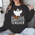 Faboolous Substitute Teacher Halloween Costume Unisex Sweatshirt, funny design
