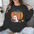 Fall Book Pumpkin Ghost Reading Books Halloween Teacher Unisex Sweatshirt, funny design Fall Book Pumpkin Ghost Reading Books Halloween Teacher Unisex Sweatshirt, funny design