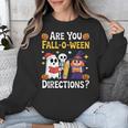 Are You Fall O Ween Directions Halloween Teacher Ghost Unisex Sweatshirt, funny design Are You Fall O Ween Directions Halloween Teacher Ghost Unisex Sweatshirt, funny design