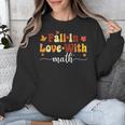 Fall Teacher Fall In Love With Math Math Thanksgiving Unisex Sweatshirt, funny design Fall Teacher Fall In Love With Math Math Thanksgiving Unisex Sweatshirt, funny design