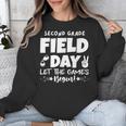 Field Day Second 2nd Grade Orange 2025 Boy Girl Teacher Unisex Sweatshirt, 2nd Grade Teacher Gifts, funny design Field Day Second 2nd Grade Orange 2025 Boy Girl Teacher Unisex Sweatshirt, 2nd Grade Teacher Gifts, funny design