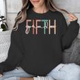 Fifth Grade Girls Boys Teacher Team 5th Grade Squad Unisex Sweatshirt, funny design Fifth Grade Girls Boys Teacher Team 5th Grade Squad Unisex Sweatshirt, funny design