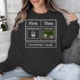 First Caffeinate Then Educate I Am Earning A Break Teacher Unisex Sweatshirt, funny design First Caffeinate Then Educate I Am Earning A Break Teacher Unisex Sweatshirt, funny design