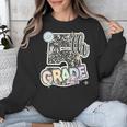 First Day Of Fifth Grade Composition Notebook Teacher Unisex Sweatshirt, First Grade Teacher Gifts, funny design First Day Of Fifth Grade Composition Notebook Teacher Unisex Sweatshirt, First Grade Teacher Gifts, funny design