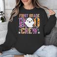 First Grade Boo Crew Teacher Student Halloween Costume Unisex Sweatshirt, First Grade Teacher Gifts, funny design First Grade Boo Crew Teacher Student Halloween Costume Unisex Sweatshirt, First Grade Teacher Gifts, funny design