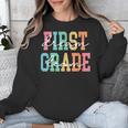 First Grade Dream Team Back To School 1st Grade Teacher Unisex Sweatshirt, First Grade Teacher Gifts, funny design