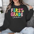First Grade Team Teacher Back To School 1st Grade Squad Kids Unisex Sweatshirt, First Grade Teacher Gifts, funny design First Grade Team Teacher Back To School 1st Grade Squad Kids Unisex Sweatshirt, First Grade Teacher Gifts, funny design