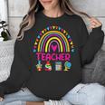 Future Kids Career Teacher Rainbow Boy Girl Graduations Unisex Sweatshirt, Future Teacher Gifts, funny design