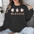 Ghost Ballet Dancer Halloween Dance Teacher Pas De Boo-Rée Unisex Sweatshirt, funny design Ghost Ballet Dancer Halloween Dance Teacher Pas De Boo-Rée Unisex Sweatshirt, funny design
