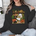 Ghost Library Reading Books Halloween Librarian Teacher Unisex Sweatshirt, funny design Ghost Library Reading Books Halloween Librarian Teacher Unisex Sweatshirt, funny design