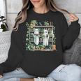 Ghost Plant Library Halloween Reading Books Teacher Vintage Unisex Sweatshirt, funny design Ghost Plant Library Halloween Reading Books Teacher Vintage Unisex Sweatshirt, funny design