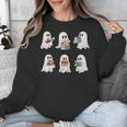 Ghost Reading Books Teacher Halloween Librarian Cute Boook Unisex Sweatshirt, funny design Ghost Reading Books Teacher Halloween Librarian Cute Boook Unisex Sweatshirt, funny design