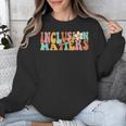 Gnoovy Vintage Inclusion Matters Special Education Teacher Unisex Sweatshirt, funny design Gnoovy Vintage Inclusion Matters Special Education Teacher Unisex Sweatshirt, funny design