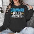 Grammar Police Comma Unit English Teacher Grammar Teacher For Men Women Unisex Sweatshirt, English Teacher Gifts, funny design