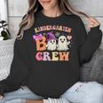 Groovy Kindergarten Boo Crew Kinder Halloween Teacher Kids Unisex Sweatshirt, Groovy Teacher Gifts, funny design Groovy Kindergarten Boo Crew Kinder Halloween Teacher Kids Unisex Sweatshirt, Groovy Teacher Gifts, funny design