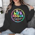Groovy Life Skills Squad Teacher Special Ed SPED Team Crew Unisex Sweatshirt, Groovy Teacher Gifts, funny design Groovy Life Skills Squad Teacher Special Ed SPED Team Crew Unisex Sweatshirt, Groovy Teacher Gifts, funny design