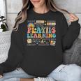 Groovy Play Is Learning Kindergarten Teacher Appreciation Unisex Sweatshirt, Groovy Teacher Gifts, funny design Groovy Play Is Learning Kindergarten Teacher Appreciation Unisex Sweatshirt, Groovy Teacher Gifts, funny design